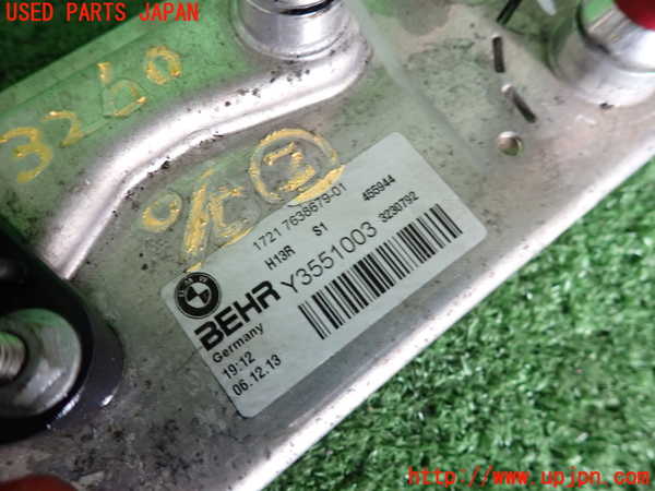 2UPJ-9232602482]BMW アクティブハイブリッド5(AH5)(FZ35)(F10)オイルクーラー2 中古_3