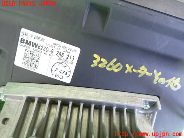 2UPJ-9232606239]BMW アクティブハイブリッド5(AH5)(FZ35)(F10)メーター・その他 中古_3