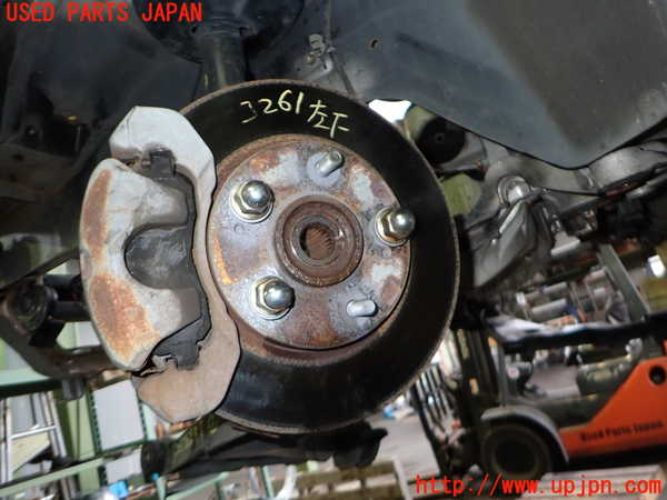 2UPJ-9232614295]エクリプス スパイダー(D53A)左フロントナックルハブ 中古_2