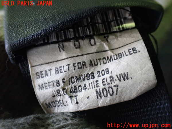2UPJ-9232617045]エクリプス スパイダー(D53A)運転席シートベルト 中古_2
