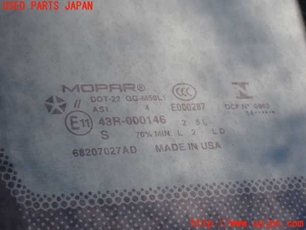 2UPJ-9232621195]ジープ・グランドチェロキー(WK36T)フロントガラス 中古 MOPAR M50L1 43R-000146_4