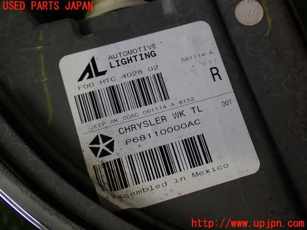 2UPJ-9232621530]ジープ・グランドチェロキー(WK36T)右テールランプ 中古_3