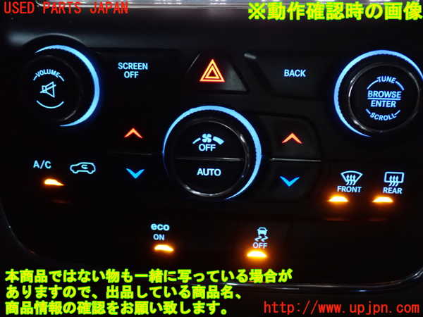2UPJ-9232626066]ジープ・グランドチェロキー(WK36T)エアコンスイッチ1 中古_5
