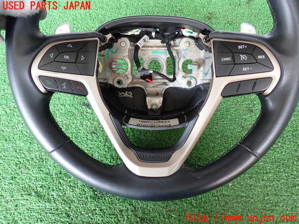 2UPJ-9232627855]ジープ・グランドチェロキー(WK36T)ステアリングホイール 中古_2