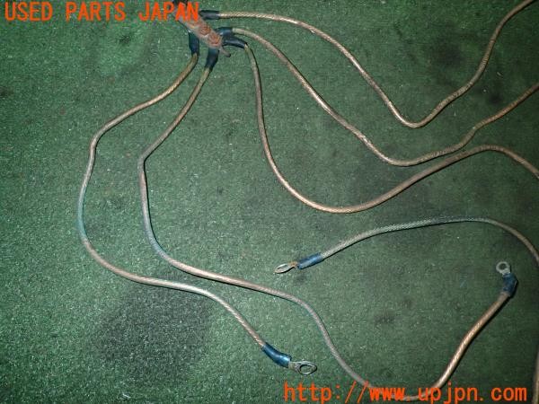 3UPJ=9232630508]フェアレディZ 300ZXツインターボ 2by2 Tバールーフ(GCZ32)前期 社外 アーシングケーブル アースキット 中古_3