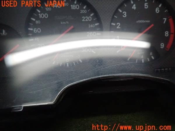 3UPJ=9232630538]フェアレディZ 300ZXツインターボ 2by2 Tバールーフ(GCZ32)前期 IMPUL スピードメーター フルスケール 300km/h 中古_2