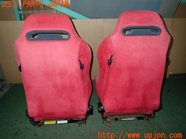 3UPJ=9232630609]フェアレディZ 300ZX 2by2(GCZ32)前期 RECARO SR KBA90349 シートセット セミバケット 運転席 助手席 レール付き 中古_4