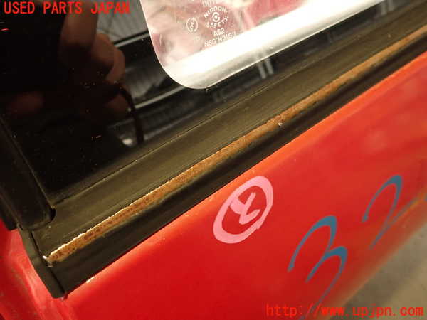 2UPJ-9232631382]フェアレディZ(GCZ32)左クォーターガラス 中古(43R-001134 M31.68)_2
