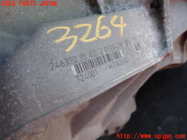 2UPJ-9232643010]ベンツ GLA180 X156(156942)ミッション AT 270910 中古_4
