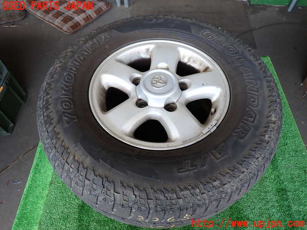 2UPJ-9232659034]ランクル100系(HDJ101K)タイヤ　ホイール　1本④ 275/70R16 中古_2