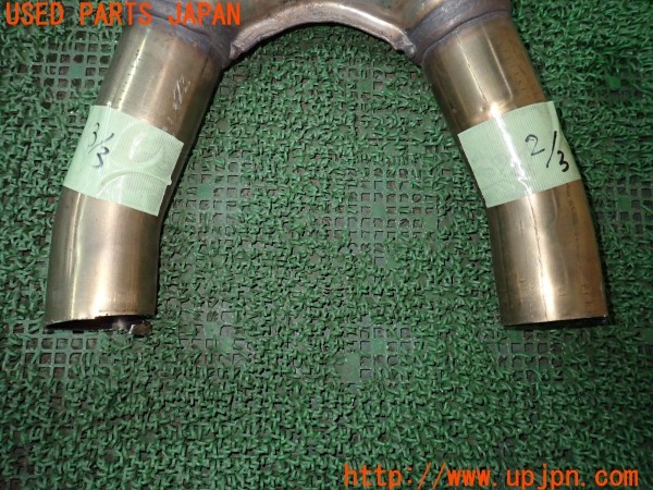 3UPJ=9232660152]BMW 640i クーペ(LW30C F13)純正 マフラー カット済み 3分割 中古_3