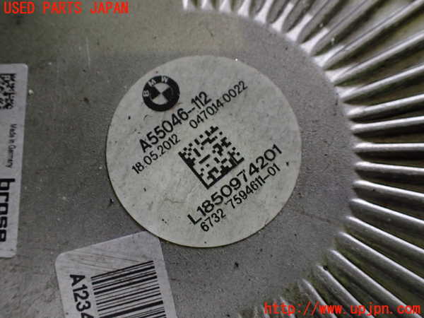 1UPJ-9232666836]BMW 640i クーペ(LW30C F13)電動ファン1 中古_2