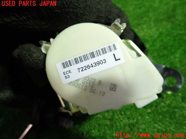 1UPJ-9232667185]BMW 640i クーペ(LW30C F13)左2列目シートベルト 中古_2