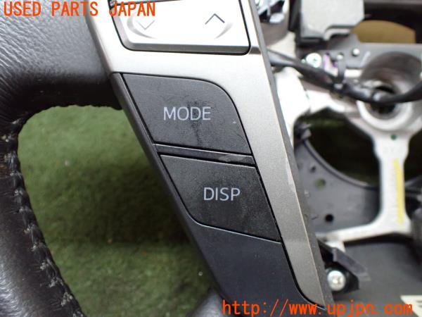 3UPJ=9232670617]ヴェルファイア(GGH20W)純正 ステアリング 木目 ウッド 中古_2