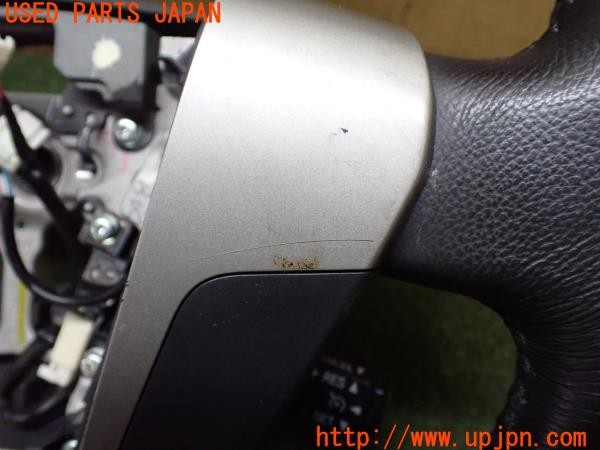 3UPJ=9232670617]ヴェルファイア(GGH20W)純正 ステアリング 木目 ウッド 中古_3