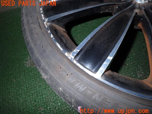 3UPJ=9232670921]ヴェルファイア(GGH20W)ギャルソン DAD グレイブ ホイール 20×8.5J +38 PCD114.3 5穴 4本 中古_2