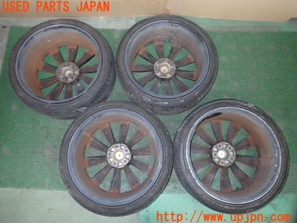 3UPJ=9232670921]ヴェルファイア(GGH20W)ギャルソン DAD グレイブ ホイール 20×8.5J +38 PCD114.3 5穴 4本 中古_5