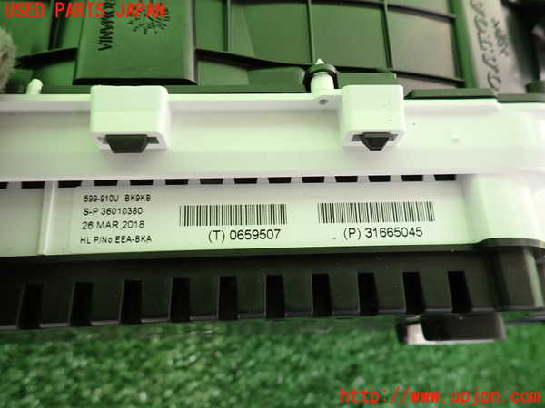 2UPJ-9232686170]ボルボ・V40(MB4154T)スピードメーター 中古_3