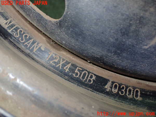 2UPJ-9232699011]フィガロ(FK10)タイヤ　ホイール　1本① 165/70R12 中古_2
