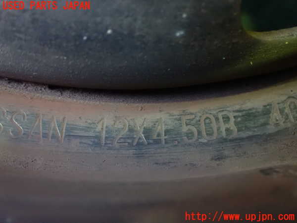 2UPJ-9232699014]フィガロ(FK10)タイヤ　ホイール　1本④ 165/70R12 中古_2
