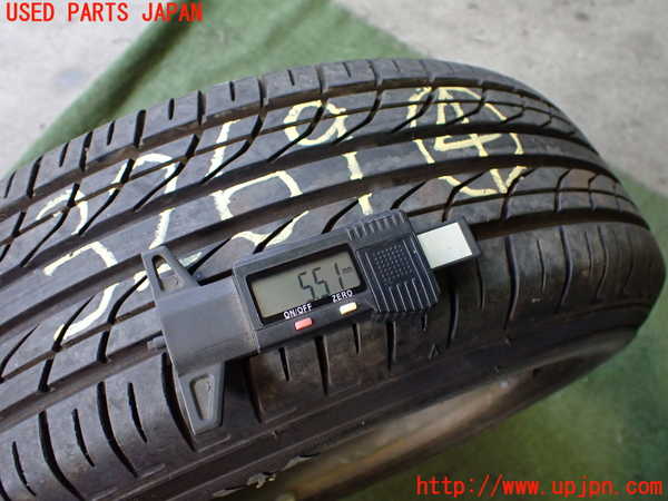 2UPJ-9232699014]フィガロ(FK10)タイヤ　ホイール　1本④ 165/70R12 中古_3