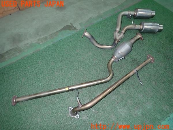 3UPJ=9232700152]コペン アルティメットエディションＳ(L880K)純正 D-SPORT マフラー 2本出し 中古_2