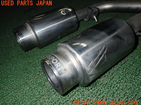 3UPJ=9232700152]コペン アルティメットエディションＳ(L880K)純正 D-SPORT マフラー 2本出し 中古_5