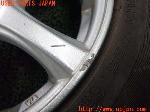 3UPJ=9232700914]コペン アルティメットエディションＳ(L880K)DUFACT ホイール 13×4.0B +42 PCD100 4穴 4本 中古_3