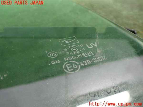 2UPJ-9232701268]コペン(L880K)左ドアガラス 中古(43R-00012 M508)_2
