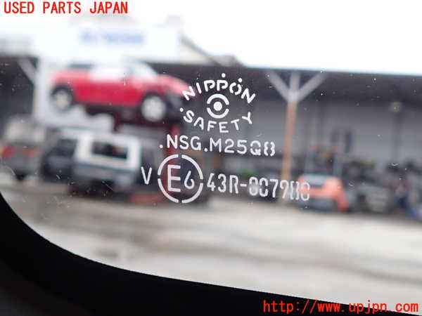 2UPJ-9232711380]プロボックス バン ハイブリッド(NHP160V)右クォーターガラス (43R-007980) 中古_3