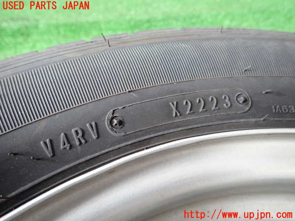 2UPJ-9232719021]プロボックス バン ハイブリッド(NHP160V)タイヤ　ホイール　1本① 155/80R14 中古_5