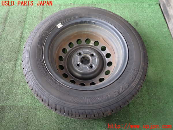 2UPJ-9232719024]プロボックス バン ハイブリッド(NHP160V)タイヤ　ホイール　1本④ 155/80R14 中古_2