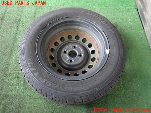 2UPJ-9232719022]プロボックス バン ハイブリッド(NHP160V)タイヤ　ホイール　1本② 155/80R14 中古_2