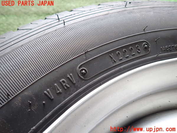 2UPJ-9232719022]プロボックス バン ハイブリッド(NHP160V)タイヤ　ホイール　1本② 155/80R14 中古_5