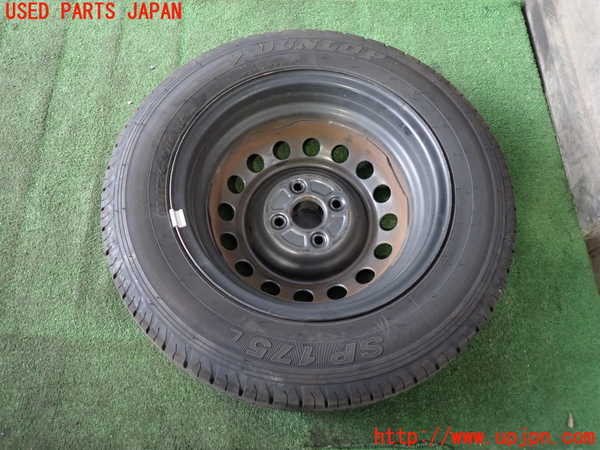 2UPJ-9232719023]プロボックス バン ハイブリッド(NHP160V)タイヤ　ホイール　1本③ 155/80R14 中古_2