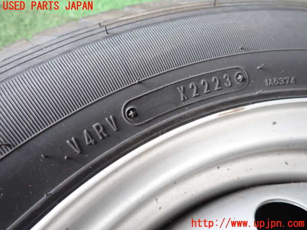 2UPJ-9232719023]プロボックス バン ハイブリッド(NHP160V)タイヤ　ホイール　1本③ 155/80R14 中古_5