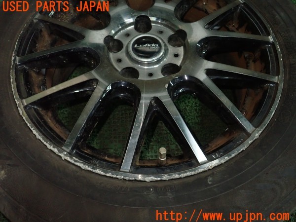 3UPJ=9232720961]ノアハイブリッド(ZWR90W)DUNLOP ダンロップ Lofida ロフィーダ XM27 ホイール 16×6.5J +38 PCD114.3 5穴 1本 中古_2