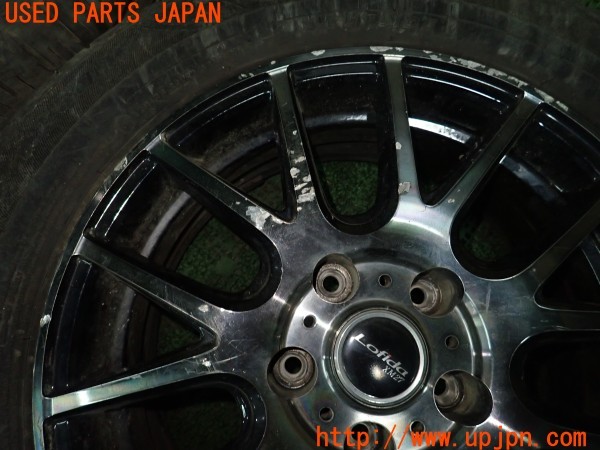 3UPJ=9232720962]ノアハイブリッド(ZWR90W)DUNLOP ダンロップ Lofida ロフィーダ XM27 タイヤホイール 16×6.5J +38 PCD114.3 5穴 2本 中古_3