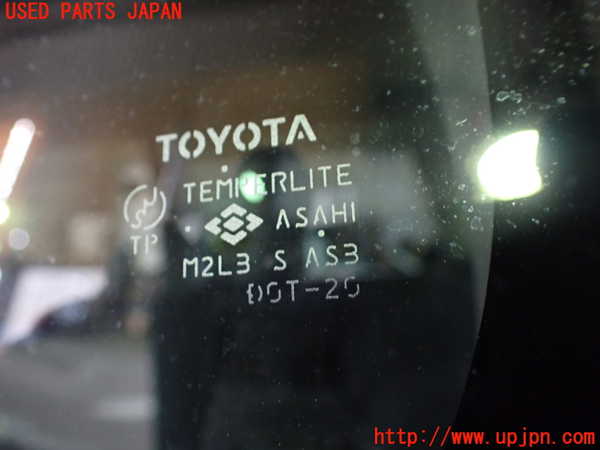 1UPJ-9232731382]ヴォクシー(ノア)(AZR60G)左クォーターガラス M2L3 中古_2