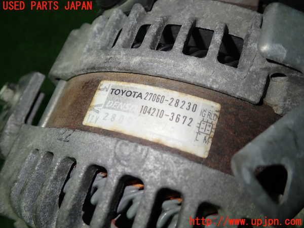 1UPJ-9232736015]ヴォクシー(ノア)(AZR60G)オルタネーター(ダイナモ) 中古_2