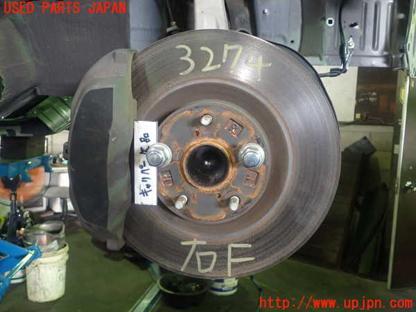 1UPJ-9232744290]レクサス・GS350(GRL10)右フロントナックルハブ 中古_2