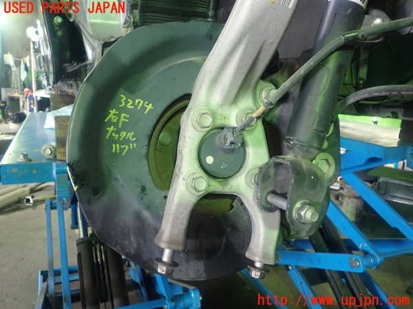 1UPJ-9232744290]レクサス・GS350(GRL10)右フロントナックルハブ 中古_3