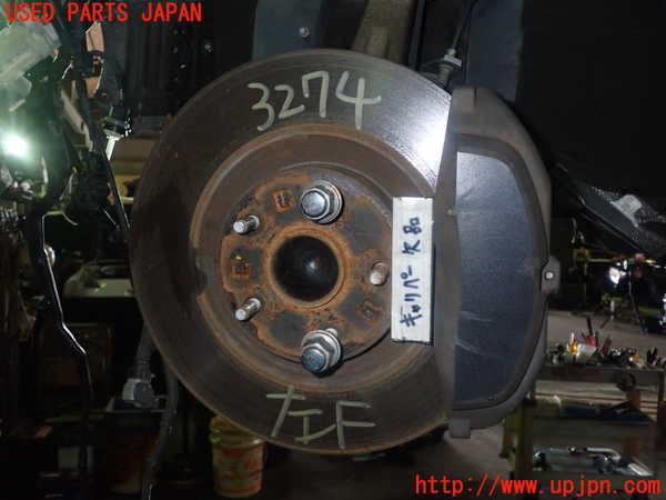 1UPJ-9232744295]レクサス・GS350(GRL10)左フロントナックルハブ 中古_2