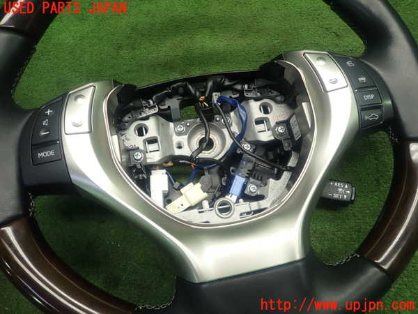 1UPJ-9232747855]レクサス・GS350(GRL10)ステアリングホイール 中古_3