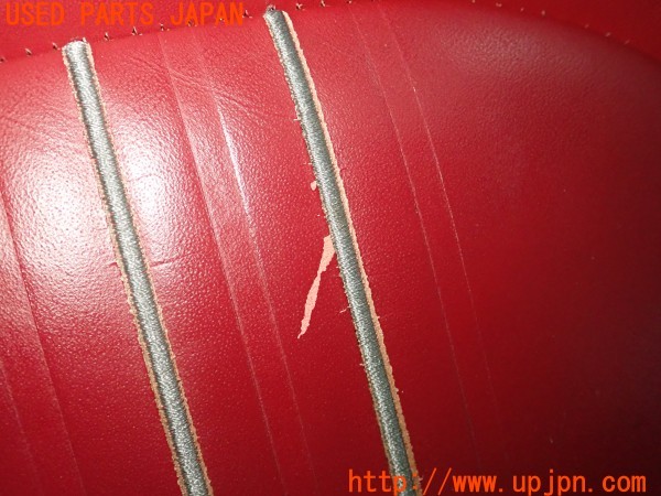 3UPJ=9232750609]アバルト 500(312141)純正 シートセット 運転席 助手席 レール付き 左ハンドル車 中古_2