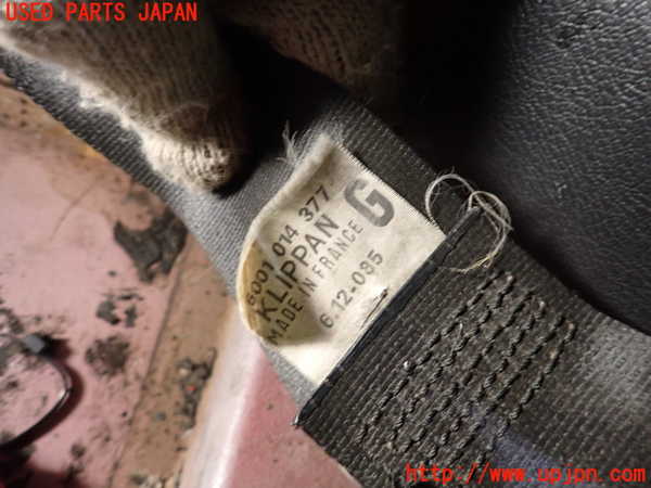 1UPJ-9232777075]ルノー・アルピーヌ V6 ターボ(GTA)(D501)助手席シートベルト 中古_3