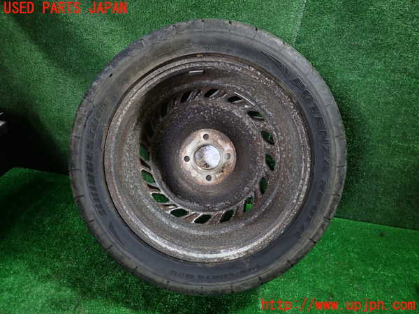 1UPJ-9232779026]ルノー・アルピーヌ V6 ターボ(GTA)(D501)タイヤ　ホイール　1本① 195/50R15 中古_4