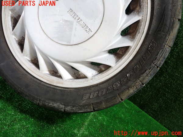 1UPJ-9232779029]ルノー・アルピーヌ V6 ターボ(GTA)(D501)タイヤ　ホイール　1本④ 195/50R15 中古_3