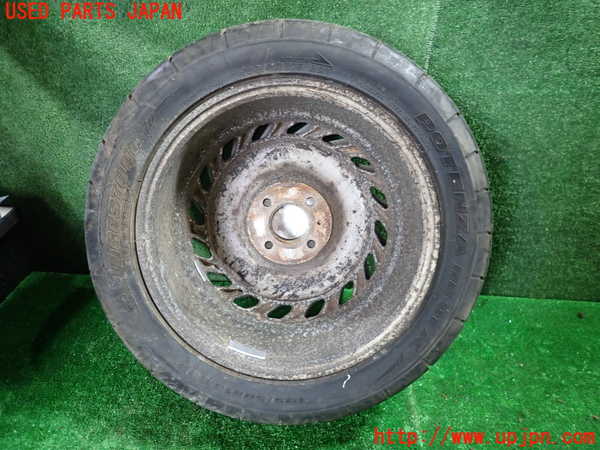1UPJ-9232779029]ルノー・アルピーヌ V6 ターボ(GTA)(D501)タイヤ　ホイール　1本④ 195/50R15 中古_4