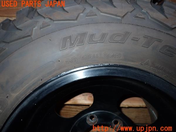 3UPJ=9232790903]ランクルプラド(KZJ71W)後期 ASAHI EF585 タイヤホイール 15×8.5JJ -34 PCD139.7 6穴 4本 中古_4